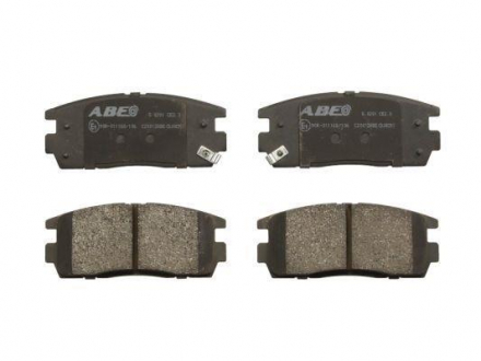 Тормозные колодки, дисковые ABE C20012ABE (фото 1)
