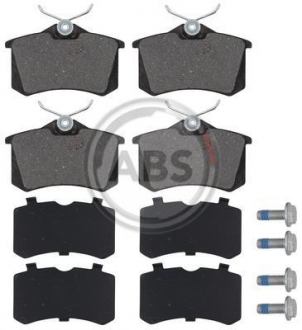 Тормозные колодки дисковые (1 к-т) A.B.S. ABS 36623-1