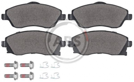 Тормозные колодки дисковые 1 комплект A.B.S. ABS 37213 (фото 1)