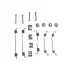 Ремкомплект задних колодок ORIJI Geely LC Panda (GC2) Aftermarket 1014002001 (фото 1)