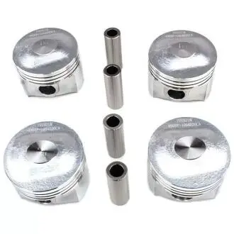 Поршень с пальцем 0.50 (компл. 4 шт) Chery Amulet/Karry Aftermarket 480EF-1004020CA