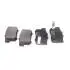 Колодки тормозные задние BYDF6 Aftermarket BYDEG-3502300 (фото 1)