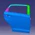 Дверь задняя R Chery Tiggo 2 Aftermarket J69-6201020-DY (фото 1)