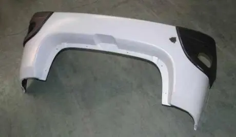 Бампер задний (без ParkTronic) Chery Beat KLM KLM AutoParts S18D-2804501-DQ