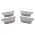Колодки тормозные задние Lifan 620 KLM KLM AutoParts SB35002 (фото 4)