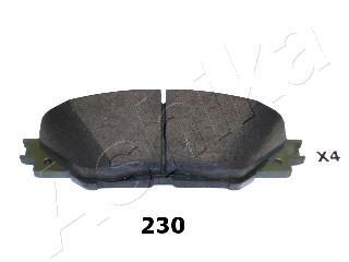 Колодки тормозные дисковые передние TOYOTA RAV 4 ASHIKA 50-02-230 (фото 1)