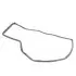 Уплотнитель двери задней L Geely MK MK2 Aftermarket 1018005479 (фото 1)