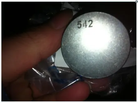 Компенсатор клапана (склянка) Geely EC-7 RV Aftermarket 1086001194-542 (фото 1)