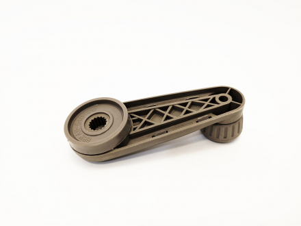 Ручка стеклоподьемники (темно-серая) Chery Amulet Aftermarket A11-6104310BF (фото 1)