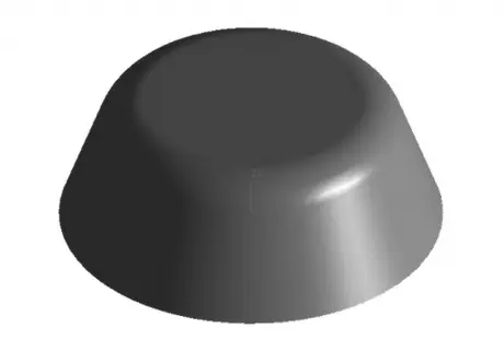 Заглушка болта ремня безопасности Chery Amulet Aftermarket A11-8212033 (фото 1)