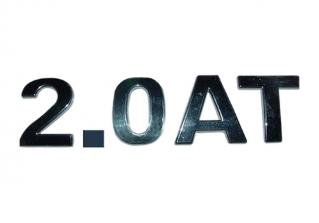 Эмблема надпись "2 0AT" Chery Eastar KLM Autoparts B11-3903025 (фото 1)