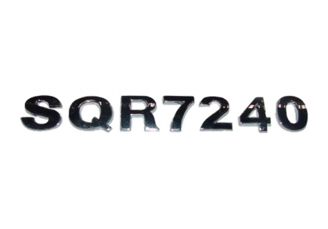 Эмблема надпись "SQR7240" Chery Eastar KLM Autoparts B11-3903031 (фото 1)