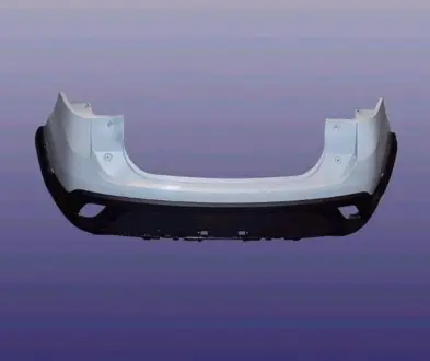Бампер задний без парктроника Chery Tiggo2 Aftermarket J69-2804515-DQ