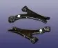 Рычаг подвески передней R (в сборе без шаровой) Chery M11 Aftermarket M11-2909020 (фото 1)