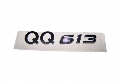 Эмблема надпись "QQ 613" Chery QQ KLM Autoparts S21-3903027 (фото 1)