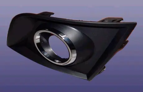 Решетка переднего бампера права Tiggo 3 Aftermarket T11-2803574PQ
