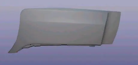 Фото молдинг двери задней L FL2 Chery Tiggo Aftermarket T11-6208451-DQ Молдинг двери задней L FL2 Chery Tiggo Aftermarket T11-6208451-DQ