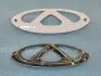 Емблема решітки радіатора Chery Tiggo 5 (210*68mm) Aftermarket T21-3921505 (фото 3)