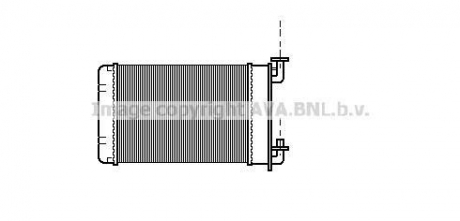 Радиатор печки (пластик. трубки), 3/88- [OE. 1373772] AVA COOLING BW 6022