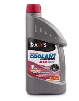 Антифриз RED G12 Сoolant (червоний) (Каністра 1кг) AXXIS Польша AX-2001