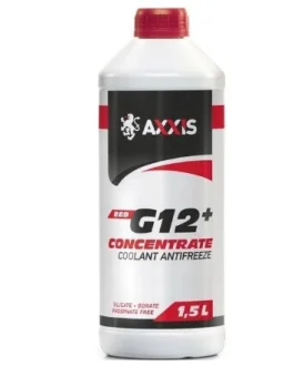 Антифриз RED концентрат G12+ (-80C) (Каністра 1,5л) AXXIS Польша AX-2085