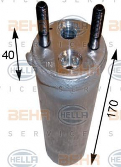 Осушувач кондиціонера Mazda 3/5 03-10 1.4-2.0 BEHR 8FT351193-141 (фото 1)