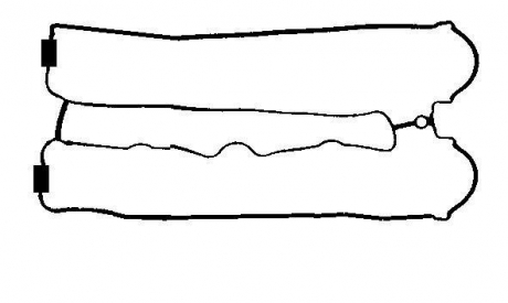 Прокладка клапанной крышки резиновая BGA RC0373 (фото 1)