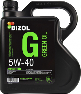 Масло моторне Green Oil 5W-40 (4 л) BIZOL 81046 (фото 1)