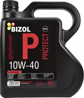 Масло моторне Protect 10W-40 (4 л) BIZOL 85316 (фото 1)
