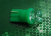 Лампа светодиодная T10 1led вогнутый зеленый BLOOM BL-L0201-green (фото 3)