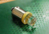 Лампа светодиодная BA9S 1led вогнутый желтый BLOOM BL-L0204-yellow (фото 1)