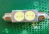 Лампа светодиодная festoon 39mm 2x1W белый (шт) BLOOM BL-L2202-39-white (фото 2)