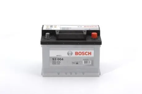 Акумулятор 53Ah-12v (S3004) (242x175x175),R,EN500 BOSCH 0092S30041