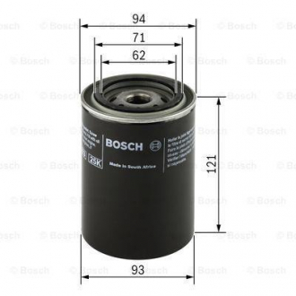 Фільтр масляний двигуна NISSAN BOSCH 0986452005 (фото 1)