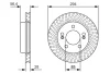 Тормозной диск SSANG YONG Action / Kyron / Rexton \ \'\\' F \ \'\\' 2.0-2.7 \ \'\\' 05 >> BOSCH 0986479D32 (фото 4)