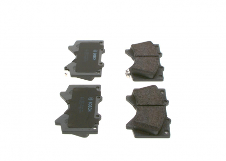 Комплект тормозных колодок, дисковый тормоз BOSCH 0986494449 (фото 1)