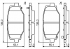 Колодки тормозные дисковые BOSCH 0986494767 (фото 1)