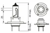 Лампа накаливания 12V 55W H7 PURE LIGHT (blister 1 шт) BOSCH 1987301012 (фото 6)