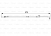 Сигнализатор, износ тормозных колодок BOSCH 1987473002 (фото 6)