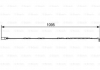 Сигнализатор, износ тормозных колодок BOSCH 1987473069 (фото 6)
