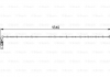 Сигнализатор, износ тормозных колодок BOSCH 1987474944 (фото 6)