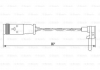 Сигнализатор, износ тормозных колодок BOSCH 1987474966 (фото 6)