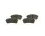 Колодки тормозные задние Great Wall Haval H8 BOSCH 3301131XKW09A (фото 2)