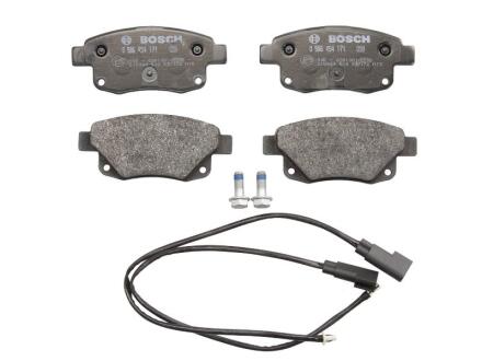 Колодки тормозные задние BYD E6 BOSCH E6A-3502500-C1