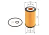 ФІльтр маслянИй двигУНА HYUNDAI (ВИ-во) BOSCH F026407069 (фото 5)