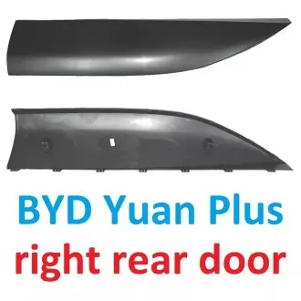 Накладка (юбка) правой задней двери (под покраску) Yuan Plus/ Atto 3 BYD SC2E5402862