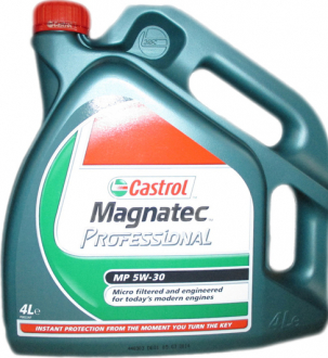 Масло моторне Professional Magnatec MP 5W-30 (4 л) CASTROL R1MAPMP534X4L (фото 1)