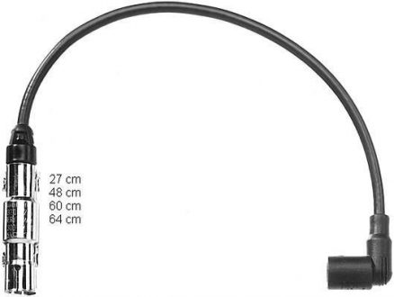 Комплект кабелей высоковольтных CHAMPION CLS017