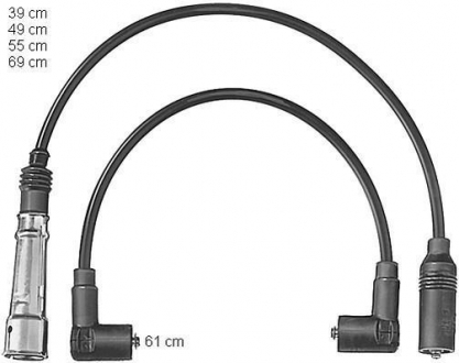 Комплект кабелів високовольтна CHAMPION CLS099 (фото 1)