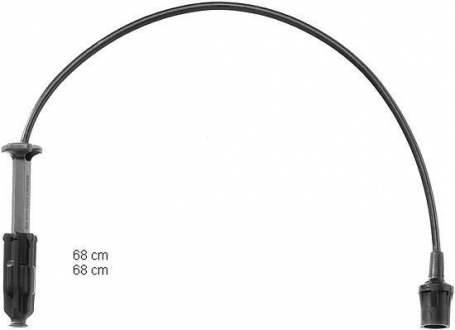 Комплект кабелів високовольтна CHAMPION CLS138 (фото 1)